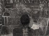 Dream by Zhang Meng contemporary artwork drawing works on paper
