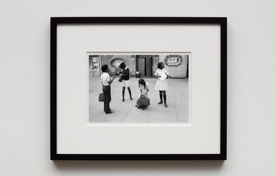 Four Children at Lenox Avenue Harlem NY by Dawoud Bey contemporary artwork Sculpture