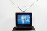 TV Text  Image PEOPLE WITH AIDS by Gretchen Bender contemporary artwork sculpture