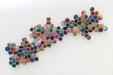 Nebulous Dawn by Jim Lambie contemporary artwork sculpture