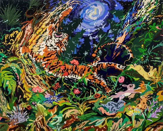 Bush by Bae Yoon Hwan contemporary artwork Painting