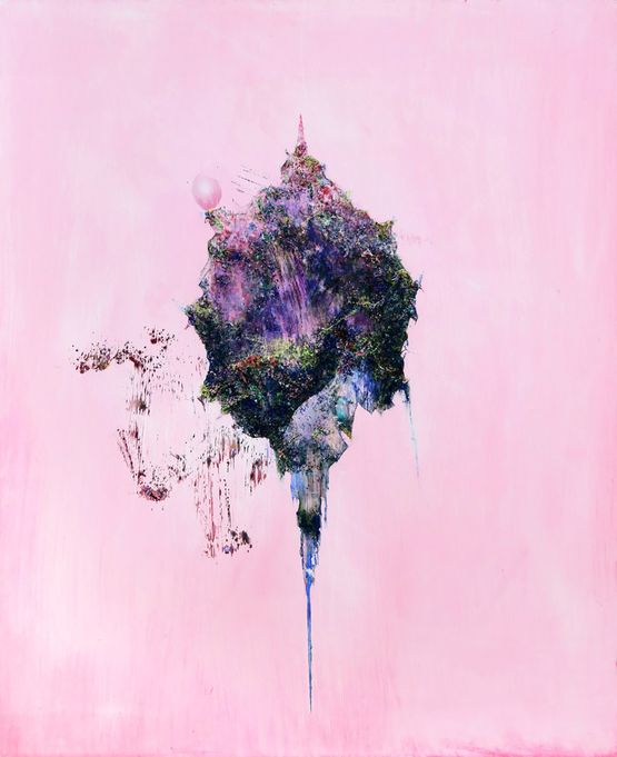 p-landscape 38 by Aljoscha contemporary artwork Painting