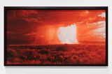 Project Orange Thunderhead Orange Crush by Tina Havelock Stevens contemporary artwork print
