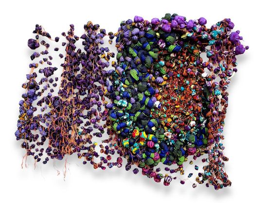 Nothing to Prove by Samuel Nnorom contemporary artwork Textile