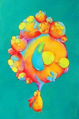 Exhale On Skip by Clasutta contemporary artwork painting