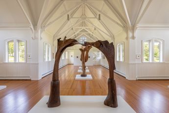 Contemporary art exhibition Thaddeus Mosley Frank Walter Sanctuary at St James Catholic Church