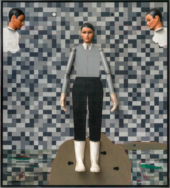 Blind Spot Detecting Unit Suite de la Creation by Thomas Zipp contemporary artwork Painting