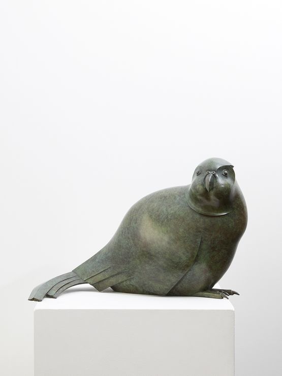 Strigops Kakapo by Daniel Daviau contemporary artwork Sculpture