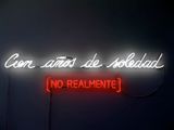 Cien Anos De Soledad No Realmente by Alfredo Jaar contemporary artwork sculpture