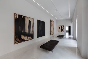 Contemporary art exhibition Richard Zinon Act II Penombra at Cadogan Gallery Milan Italy
