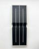 Untitled Two Narrow Black Rectangles by Robert Moreland contemporary artwork Painting