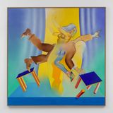 Tumble by Allen Jones contemporary artwork painting