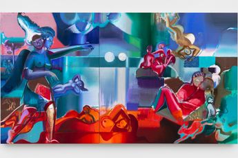 Contemporary art exhibition Katherina Olschbaur I Spend All Day Waiting for the Night at Perrotin New York United States