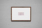 Papel moeda nota de 20 pesos mexicanos apagado por Marcelo Cidade by Marcelo Cidade contemporary artwork Works on Paper