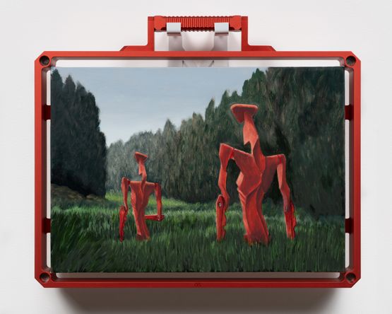 PM06 The Interchange by Alejandro Cardenas contemporary artwork Painting