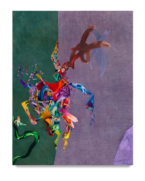Behavioral Compliance Metrics No One Bears Witness to the Witness by Ilana Savdie contemporary artwork Painting