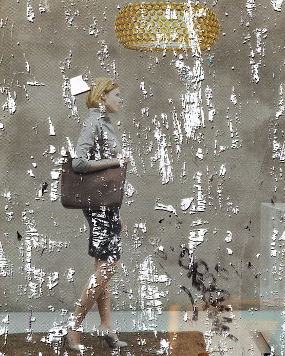 Scratched Off Poster Paris by Anastasia Samoylova contemporary artwork Photography