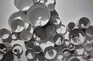 Contemporary art exhibition Danful Yang HEAVEN ON EARTH at sketch London