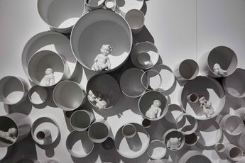 Contemporary art exhibition Danful Yang HEAVEN ON EARTH at sketch London
