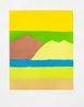 En miroir by Etel Adnan contemporary artwork Print