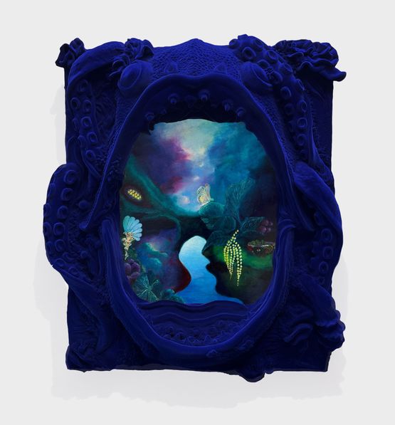 Tales from the Garden Echo by Mamali Shafahi  Domenico Gutknecht contemporary artwork Mixed Media