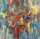 Kamchatka II by Sabine Moritz contemporary artwork painting works on paper
