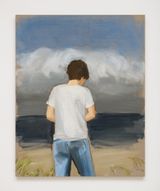 White T-Shirt by Gideon Rubin contemporary artwork painting