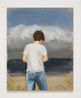 White T-Shirt by Gideon Rubin contemporary artwork Painting