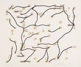 Untitled i23-3543 by Harold Cohen contemporary artwork drawing print works on paper