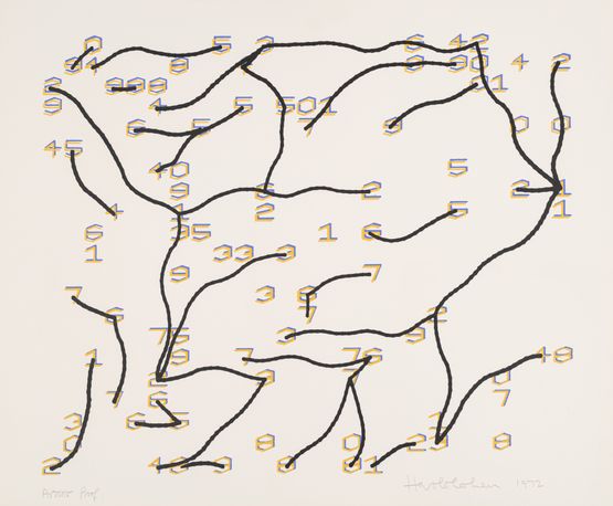 Untitled i23-3543 by Harold Cohen contemporary artwork Works on Paper