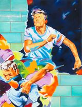 Dominio by Norbert Bisky contemporary artwork painting