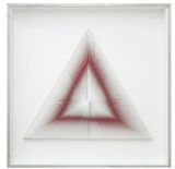 Dinamica triangolare by Alberto Biasi contemporary artwork painting