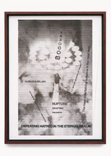 SpaceX Falcon9 in Action by Simon Denny contemporary artwork works on paper