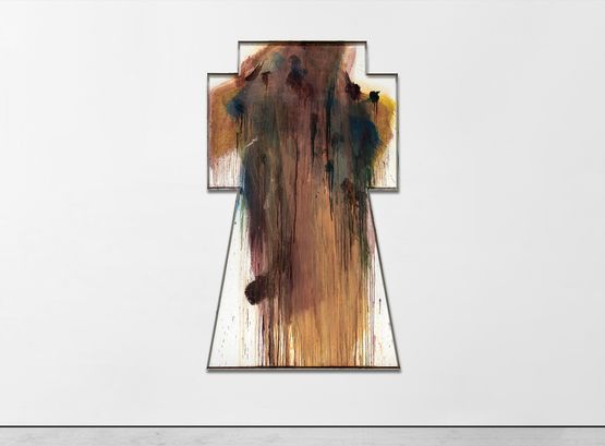 Untitled by Arnulf Rainer contemporary artwork Painting