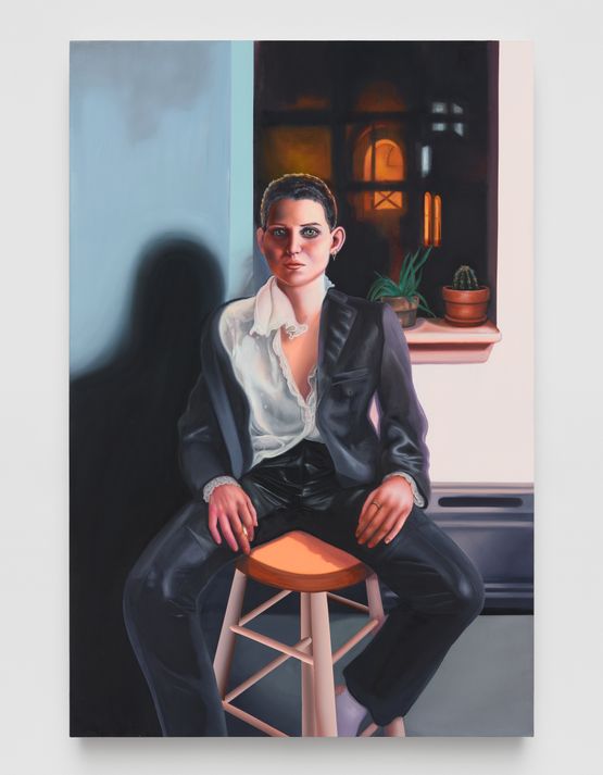 Ginger Downtown Brooklyn by Alannah Farrell contemporary artwork Painting