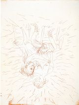 Zu Fuen by Georg Baselitz contemporary artwork print