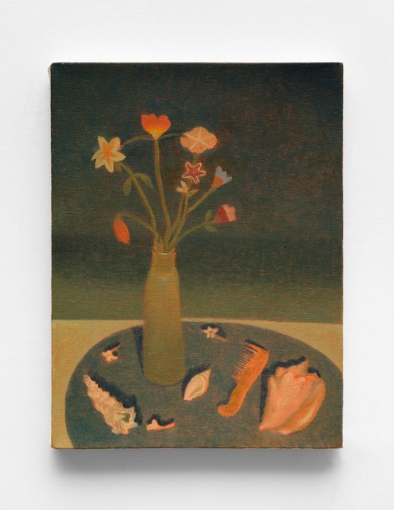 Flores da noite by Paula Siebra contemporary artwork Painting