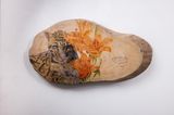 The Lasting Spring Clouded Leopard and Lily by Yang Mao-Lin contemporary artwork painting