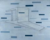 Toppled Back-chair Far Away by Mao Xuhui contemporary artwork painting