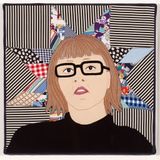 Lone Star I by Adrienne Doig contemporary artwork mixed media textile
