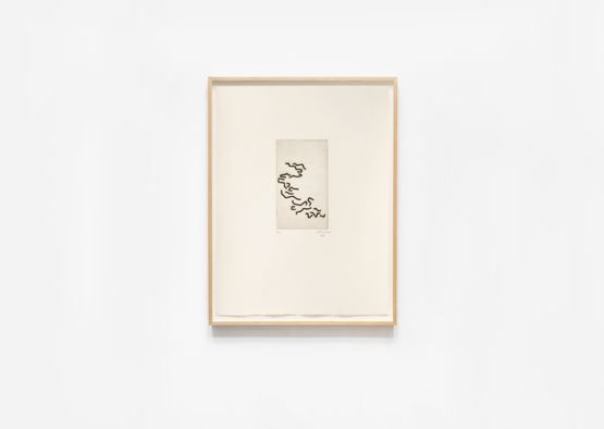 Vers la diagonale by Eduardo Chillida contemporary artwork Print