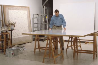 Contemporary art exhibition Robert Ryman The Real Thing at Barbican London United Kingdom