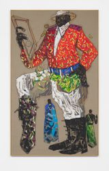 ALKEBU-LAN by Girmachew Getnet contemporary artwork drawing painting works on paper