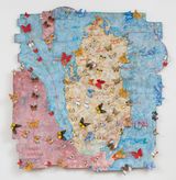 All Souls Az Zubarah by Jane Hammond contemporary artwork mixed media painting works on paper