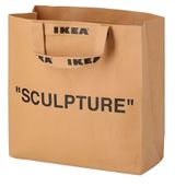 Sculpture shopping bag by Virgil Abloh contemporary artwork sculpture works on paper
