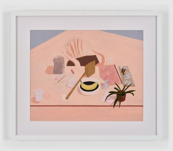 Vateys Desk by Leigh Werrell contemporary artwork Painting