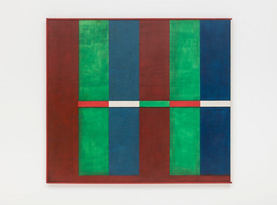 Sem titulo da serie Barracas do Nordeste ciclo 3 O prazer de pintar Untitled from the Northeastern Stands series Cycle 3 The Pleasure of Painting by Montez Magno contemporary artwork Painting