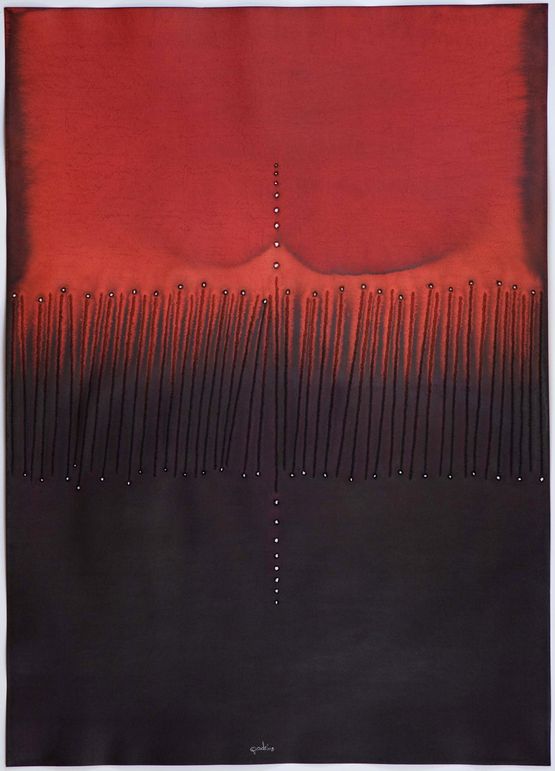 Suphala III by Sohan Qadri contemporary artwork Painting