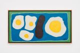 Os ovos e o bife The Eggs and the Steak by Anisio O. Couto contemporary artwork painting