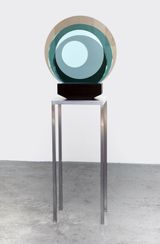 Untitled blue grey by Consuelo Cavaniglia contemporary artwork sculpture